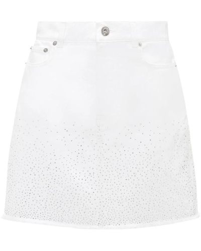 JW Anderson Denim Skirts - White