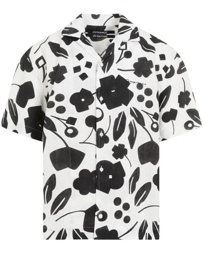 Jacquemus Short Sleeve Shirts - Black