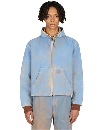 NOTSONORMAL Sweatshirts & hoodies > zip-throughs - Bleu