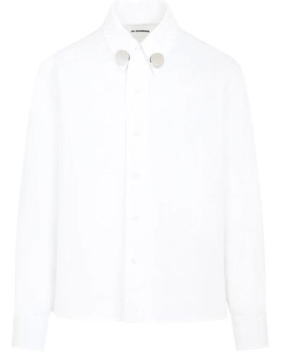 Jil Sander Casual Shirts - White