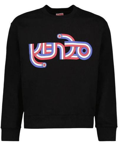 KENZO Logo print sweatshirt - Schwarz