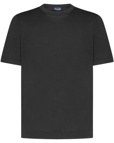 Drumohr T-Shirts - Black