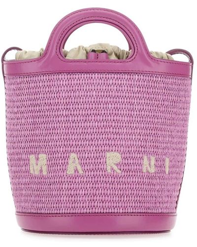 Marni Bags > bucket bags - Violet