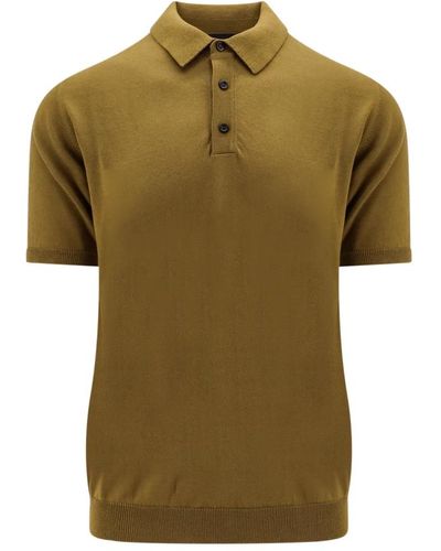 Roberto Collina Polo shirts - Grün