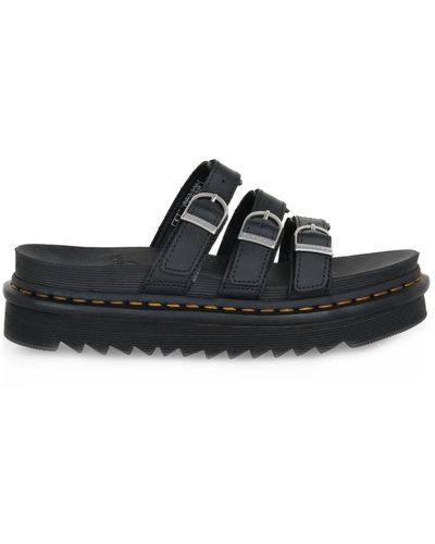 Dr. Martens Shoes > Flip Flops & Sliders > Sliders - Zwart
