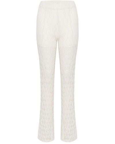 Gestuz Wide Trousers - White
