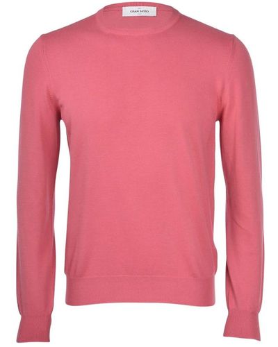 Gran Sasso Round-Neck Knitwear - Pink