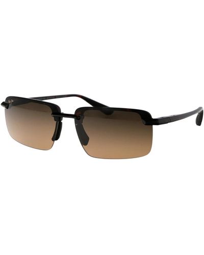 Maui Jim Laulima occhiali da sole eleganti per giornate soleggiate - Marrone