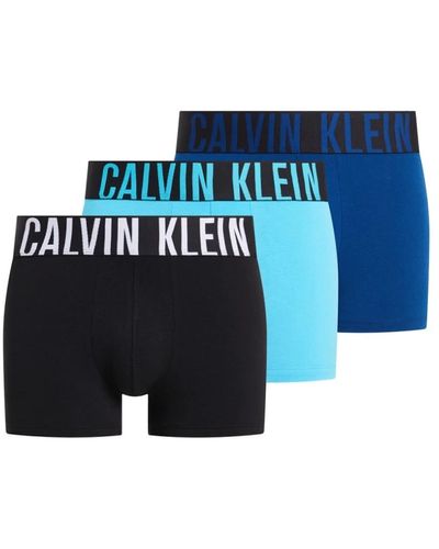 Calvin Klein Baumwoll boxershorts - Blau