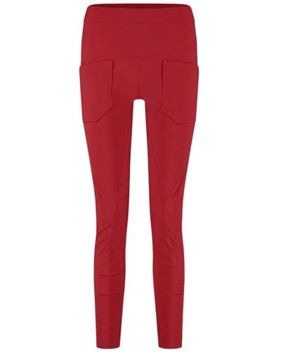 Jane Lushka Skinny trousers - Rojo