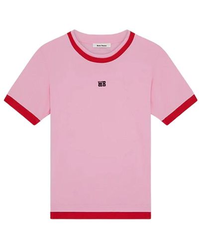 Wales Bonner Horizon t-shirt - Pink