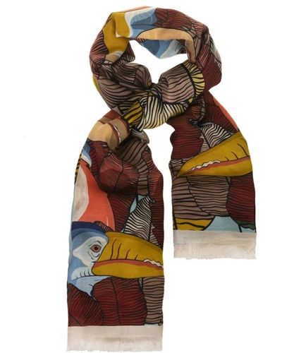 Franco Ferrari Accessories > scarves > silky scarves - Multicolore