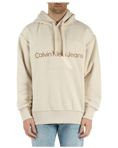 Calvin Klein Hoodies - Natural
