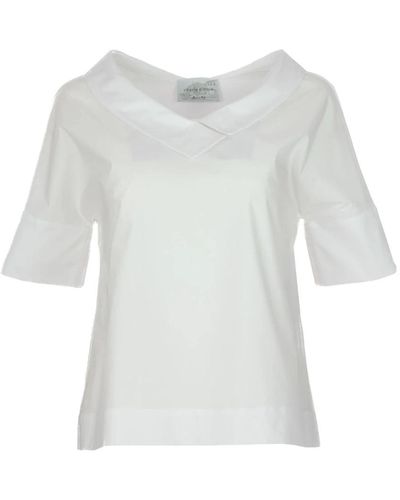 Vicario Cinque Weiße t-shirts für frauen