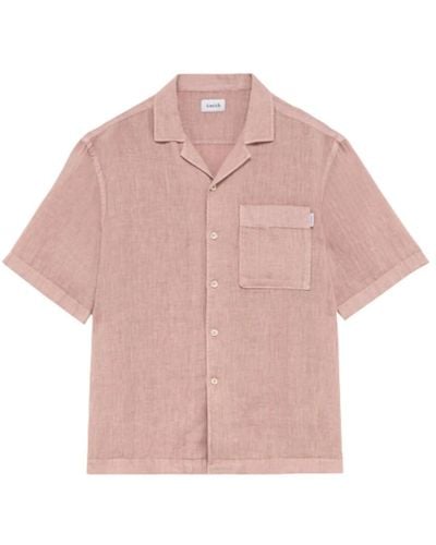 AMISH Short Sleeve Shirts - Pink