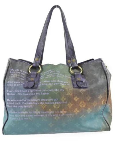 Louis Vuitton Pre-owned > pre-owned bags > pre-owned shoulder bags - Bleu