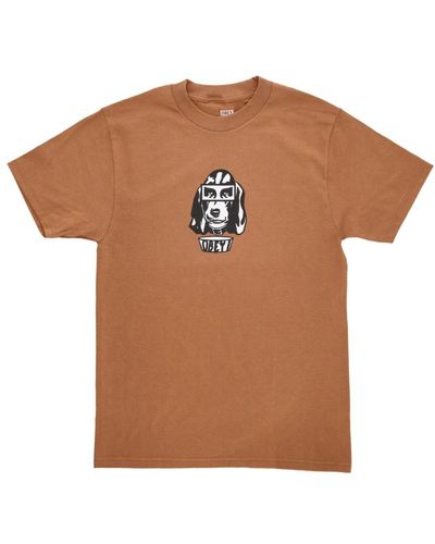 Obey T-Shirts - Braun