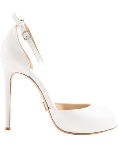 Sergio Levantesi High Heel Sandals - White