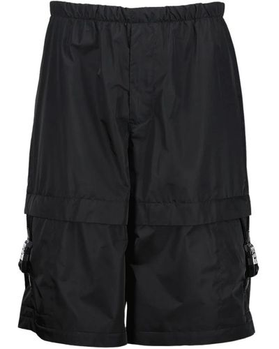 Givenchy Langer coupe im cargo-stil mit mehreren reißverschlusstaschen - Schwarz