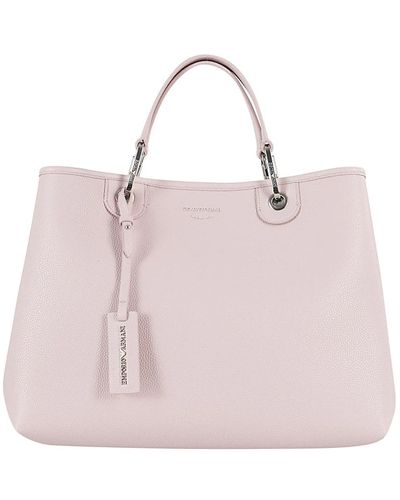 Emporio Armani Stilvolle einkaufstasche - Pink