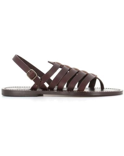 K. Jacques Flat sandals - Braun
