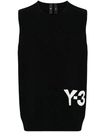 Y-3 Sleveless Knitwear - Black