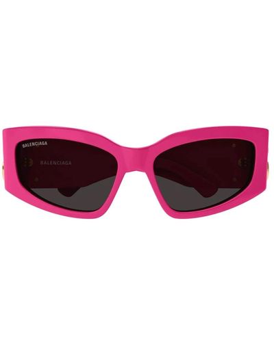 Balenciaga Bb0321S Dinasty-Linea Everyday 006 Sunglasses - Red