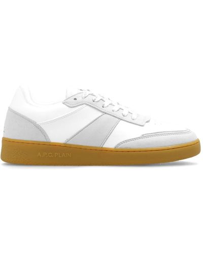 A.P.C. Einfache sneakers - Weiß
