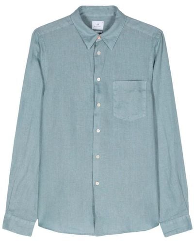 Paul Smith Casual Shirts - Blue