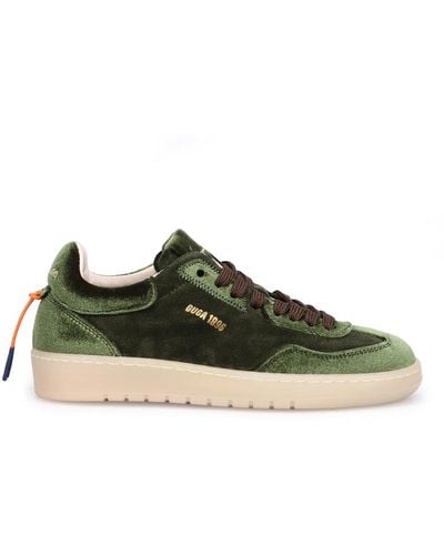 Barracuda E Samt-Sneakers - Bequem und vielseitig - Grün