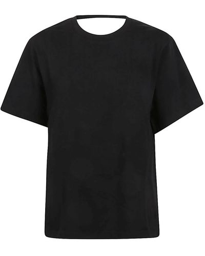 IRO Edjy baumwoll t-shirt schwarz