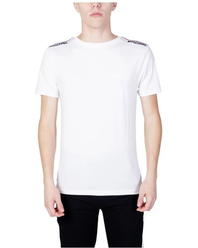 Moschino T-shirt - herbst/winter kollektion - 100% baumwolle - Weiß