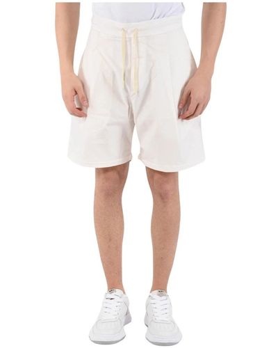 A PAPER KID Casual Shorts - White