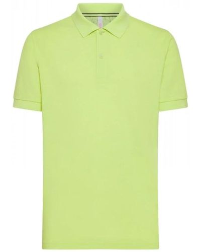 Sun 68 Vintage polo shirt lime - Grün