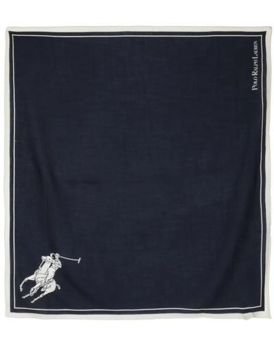 Ralph Lauren Winter scarves - Blau