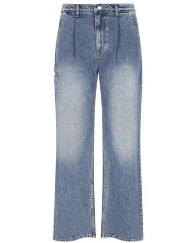 DUNST Jeans > wide jeans - Bleu
