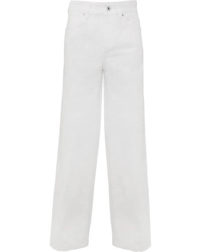 Jil Sander Jeans larghi - Bianco