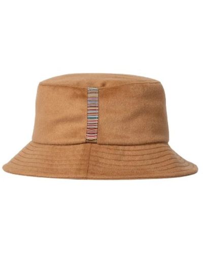 PS by Paul Smith Luxuriöser cashmere-blend bucket hat - Braun