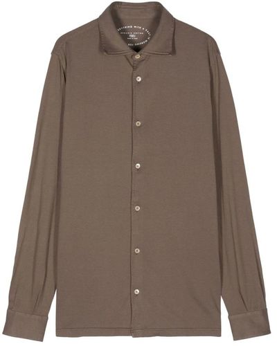 Fedeli Casual Shirts - Brown