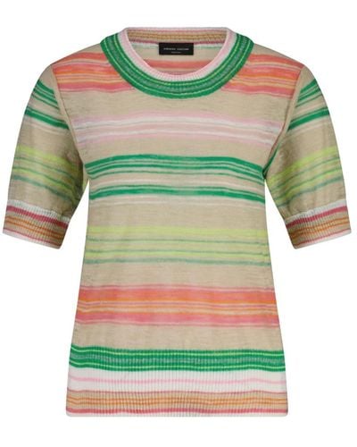 Roberto Collina T-Shirt Colorful - Grün