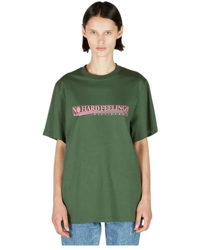 Martine Rose T-Shirts - Grün