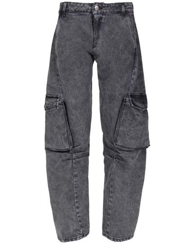 MVP WARDROBE Loose-Fit Jeans - Grey
