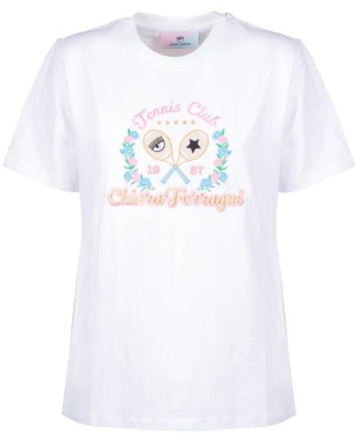 Chiara Ferragni T-shirts - Blanco