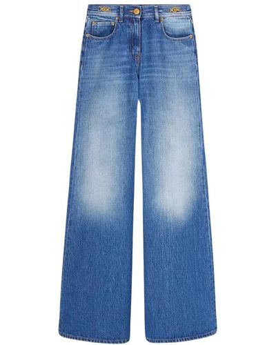 Versace Wide Jeans - Blue