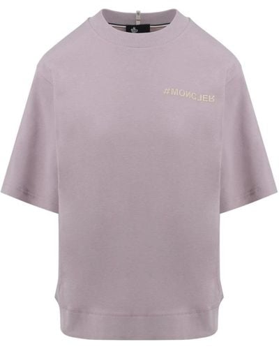Moncler T-Shirts - Purple