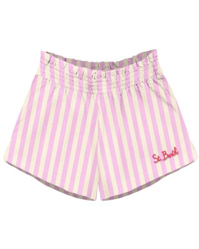 Mc2 Saint Barth Pantalones elegantes para hombres - Rosa
