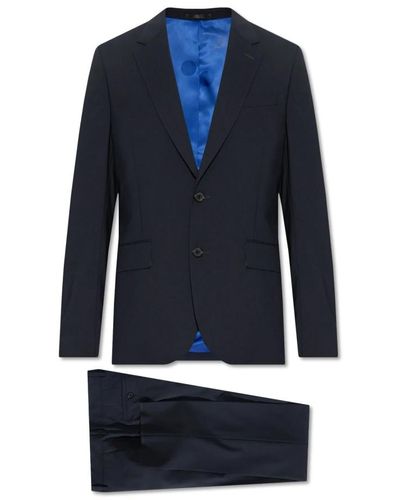 Paul Smith Suits > Suit Sets > Single Breasted Suits - Blauw