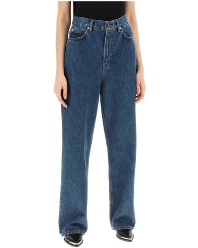 Wardrobe NYC Jeans > loose-fit jeans - Bleu