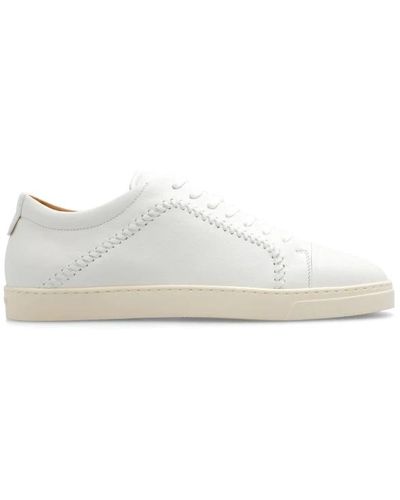 Giorgio Armani Sneakers in pelle - Bianco
