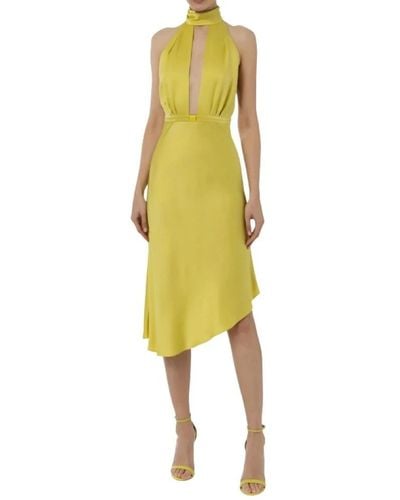 Elisabetta Franchi Party Dresses - Yellow